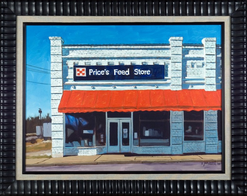 Price's-Feed-Store "Price's Feed Store", 24'X18"/acrylic on canvas