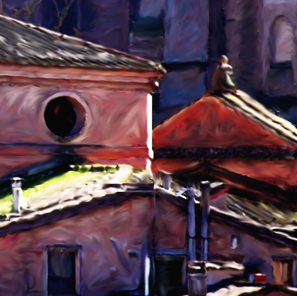 View of Siena 3, detail