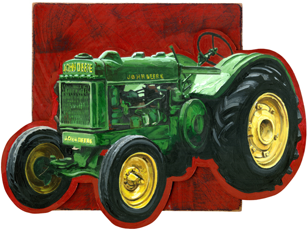 Green Tractor