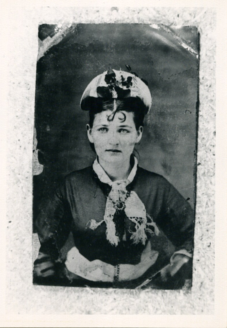 My great-grandmother, Isabella Lee Shaffer on her wedding day.