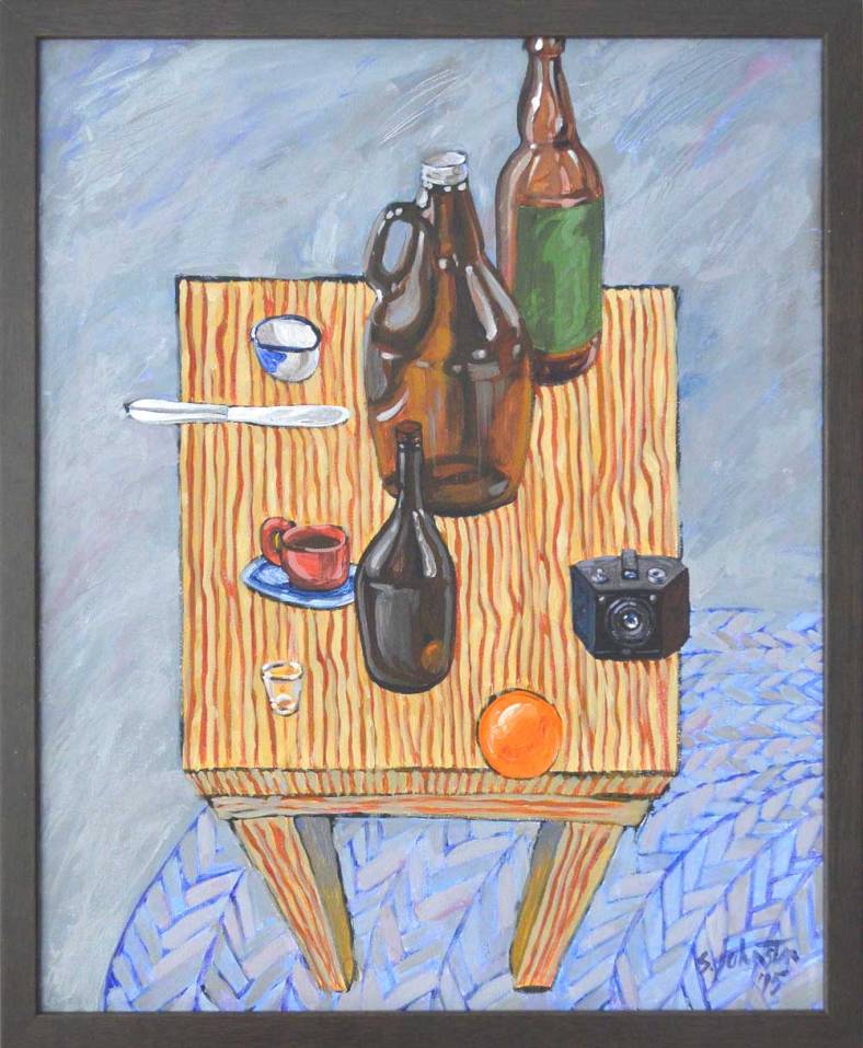 Still Life, 2015, acrylic in canvas 16